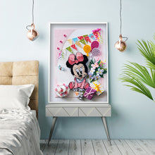 Load image into Gallery viewer, Diamond Painting - Partial Special Shaped - Paper Quilling painting Mickey Mouse (30*40CM)
