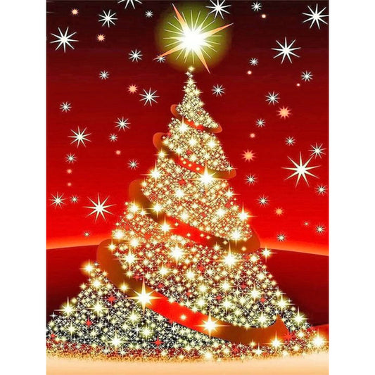 Diamond Painting - Full Round - Christmas tree (30*40CM)