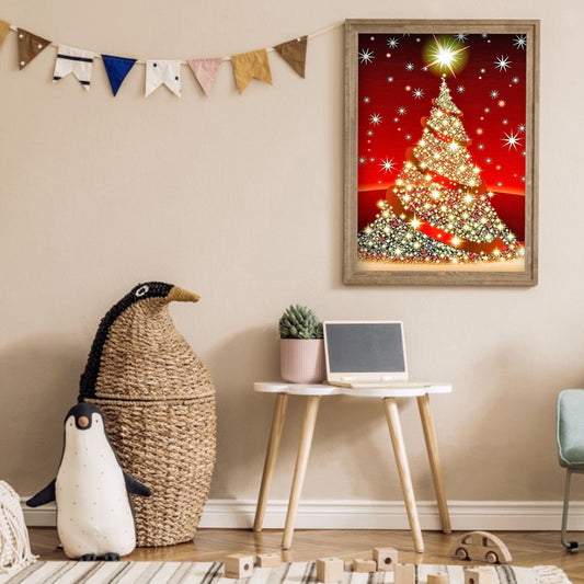 Diamond Painting - Full Round - Christmas tree (30*40CM)