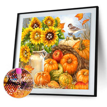 Load image into Gallery viewer, Diamond Painting - Full Round - Sunflower pumpkin (40*40CM)
