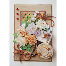 Load image into Gallery viewer, Diamond Painting - Partial Special Shaped - Quilling paper painting (30*40cm)
