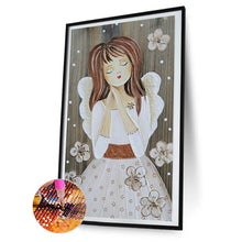 Load image into Gallery viewer, Diamond Painting - Full Round - Angel girl (30*50CM)
