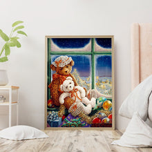 Load image into Gallery viewer, Diamond Painting - Full Round - Christmas teddy bear (30*40CM)
