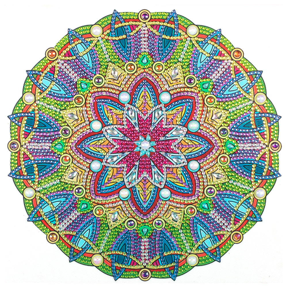 Diamond Painting - Partial Special Shaped - Mandala (30*30CM)