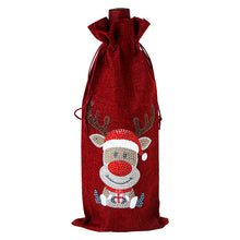 Load image into Gallery viewer, Diamond Painting Wine Bag 5D DIY Mosaic Special Drill Bottle Bag
