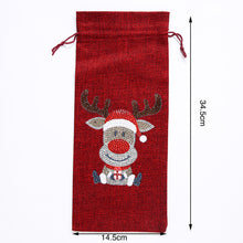 Load image into Gallery viewer, Diamond Painting Wine Bag 5D DIY Mosaic Special Drill Bottle Bag
