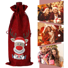 Load image into Gallery viewer, Diamond Painting Wine Bag 5D DIY Mosaic Special Drill Bottle Bag
