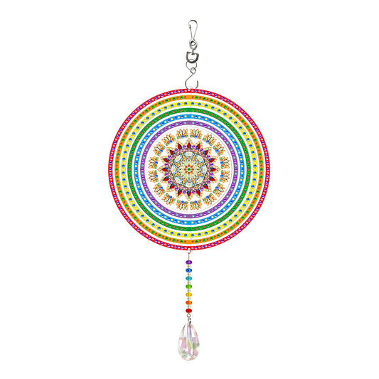 DIY Diamond Painting Double-sided Hanging Rotatable Wind Chime