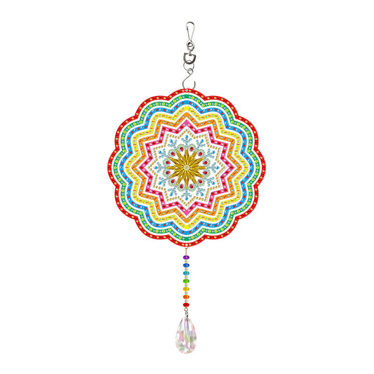 DIY Diamond Painting Double-sided Hanging Rotatable Wind Chime