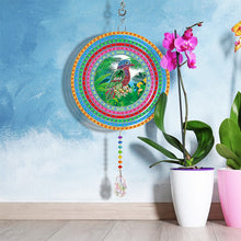 Load image into Gallery viewer, DIY Diamond Painting Double-sided Hanging Rotatable Crystal Wind Chime
