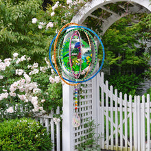 Load image into Gallery viewer, DIY Diamond Painting Double-sided Hanging Rotatable Crystal Wind Chime
