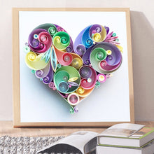 Load image into Gallery viewer, Diamond Painting - Full Round - Paper Quilling painting love (30*30CM)
