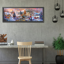 Load image into Gallery viewer, Diamond Painting - Full Round - Christmas lively town (90*30CM)
