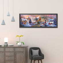 Load image into Gallery viewer, Diamond Painting - Full Round - Christmas lively town (90*30CM)
