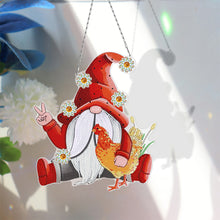 Load image into Gallery viewer, DIY Diamond Special Shape Partial Drill Gnome Pendant DIY Decor
