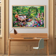 Load image into Gallery viewer, Diamond Painting - Full Round - Garden bench (60*50CM)
