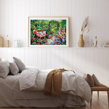 Load image into Gallery viewer, Diamond Painting - Full Round - Garden bench (60*50CM)
