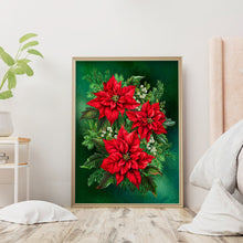 Load image into Gallery viewer, Diamond Painting - Full Round - Poinsettia (30*40CM)
