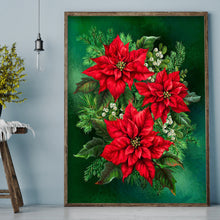 Load image into Gallery viewer, Diamond Painting - Full Round - Poinsettia (30*40CM)
