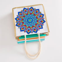 Load image into Gallery viewer, 5D Diamond Painting Linen Bag DIY Mandala Shopping Handbag Tote
