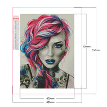 Load image into Gallery viewer, Diamond Painting - Full Square -Tattoo women (40*50CM)
