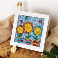 Load image into Gallery viewer, Diamond Painting - Full Crystal - Cartoon potted flower (18*18CM)
