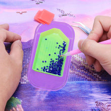 Load image into Gallery viewer, Anti-Slip Diamond Painting Tray Resin 5D Picture Drawing Pad Holder Tools
