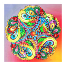 Load image into Gallery viewer, Diamond Painting - Partial Crystal - Mandala (30*30CM)
