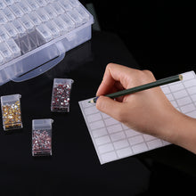 Load image into Gallery viewer, Diamond Painting Box Transparent Plastic Rhinestone Storage Case
