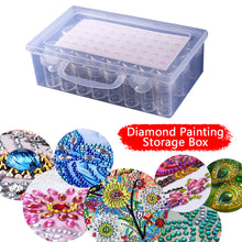 Load image into Gallery viewer, Diamond Painting Box Transparent Plastic Rhinestone Storage Case
