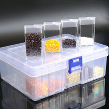 Load image into Gallery viewer, Diamond Painting Box Transparent Beads Storage Case Container
