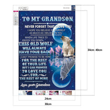 Load image into Gallery viewer, Diamond Painting - Full Round - English letters (30*40CM)
