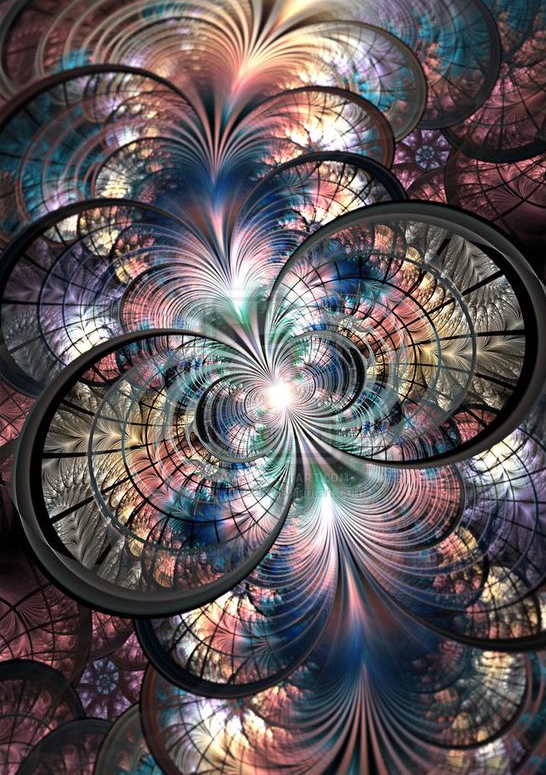 AB Diamond Painting - Full Round - Kaleidoscope Art (50*70cm)