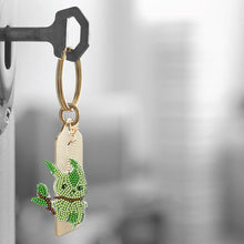 Load image into Gallery viewer, 5pcs Mosaic Diamond Painting Keychain 5D DIY Rhinestone Keyring Kit
