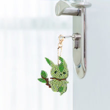 Load image into Gallery viewer, 5pcs Mosaic Diamond Painting Keychain 5D DIY Rhinestone Keyring Kit
