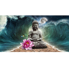 Load image into Gallery viewer, Diamond Painting - Full Round - Buddha statue (80*40CM)
