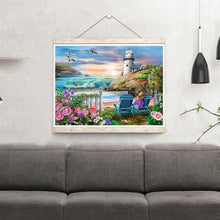 Load image into Gallery viewer, Diamond Painting - Full Round - Seaside holiday scenery (40*30CM)
