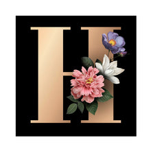 Load image into Gallery viewer, Diamond Painting - Full Round - English letter H (30*30CM)

