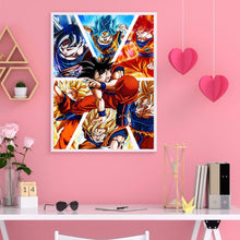Load image into Gallery viewer, Diamond Painting - Full Round - Dragon Ball Goku (40*50CM)
