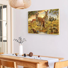 Load image into Gallery viewer, Diamond Painting - Full Round - Jungle kangaroo (40*30CM)
