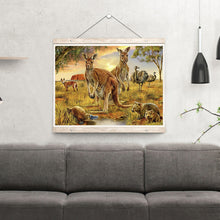 Load image into Gallery viewer, Diamond Painting - Full Round - Jungle kangaroo (40*30CM)
