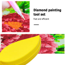 Load image into Gallery viewer, 2x Diamond Painting Tray Leaf-shaped Rhinestone Drill Plate DIY Craft Tools
