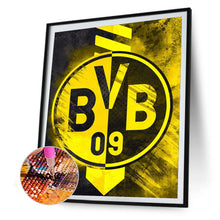 Load image into Gallery viewer, Diamond Painting - Full Round - Dortmund team crest (30*40CM)
