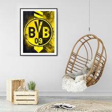 Load image into Gallery viewer, Diamond Painting - Full Round - Dortmund team crest (30*40CM)
