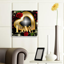Load image into Gallery viewer, Diamond Painting - Full Round - Love rose (30*30CM)
