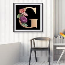 Load image into Gallery viewer, Diamond Painting - Full Round - Letter G (30*30CM)
