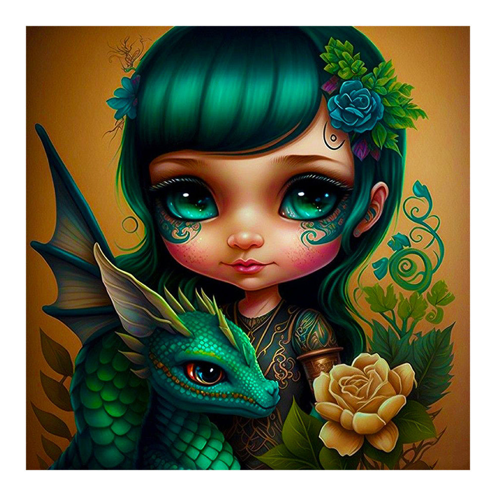AB Diamond Painting - Full Round - Elfen (40*40cm)