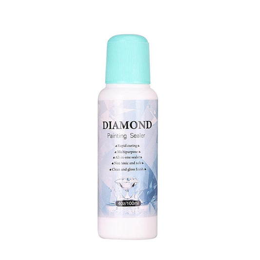 100ml Diamond Painting Sealer Conserver Permanent Hold Shine Effect 2pcs
