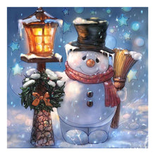 Load image into Gallery viewer, Diamond Painting - Full Round - Little snowman (30*30CM)
