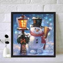 Load image into Gallery viewer, Diamond Painting - Full Round - Little snowman (30*30CM)
